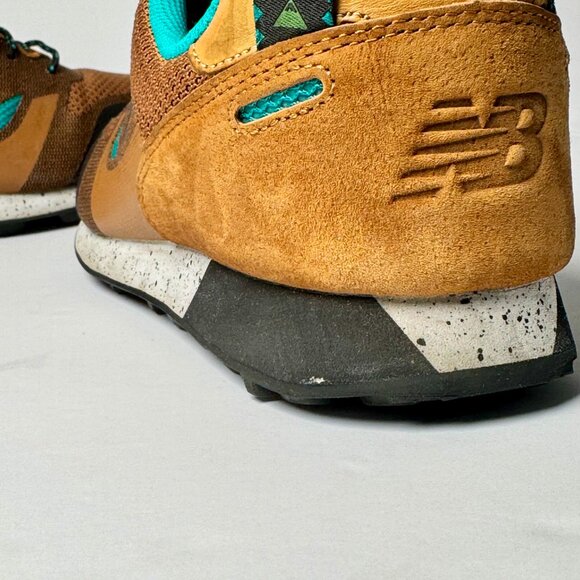 New Balance Men's Trailbuster Re-engineered Sneakers in Tan and Teal Sz 10.5 - Picture 9 of 13